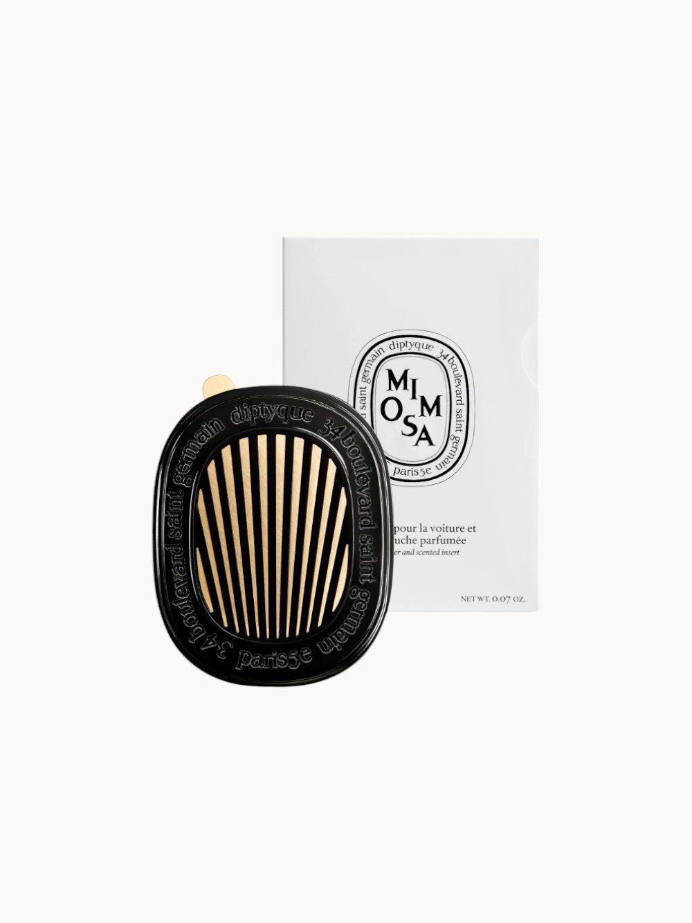 Autoduftspender mit Kartusche Mimosa von Diptyque