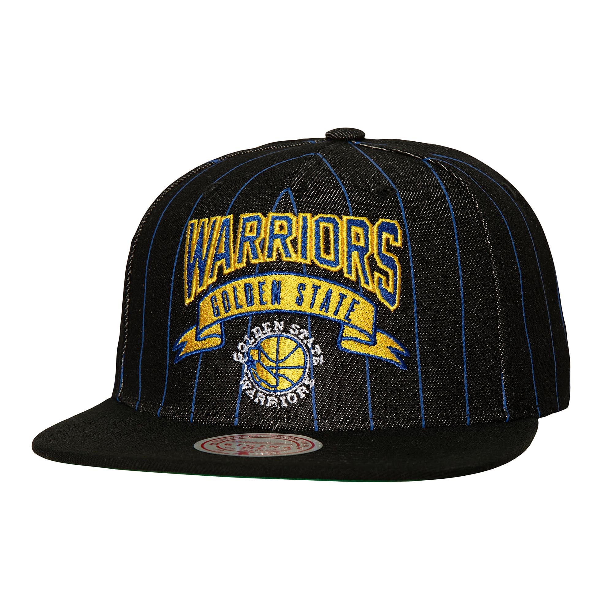Golden State Warriors NBA Dem Stripes Snapback Cap