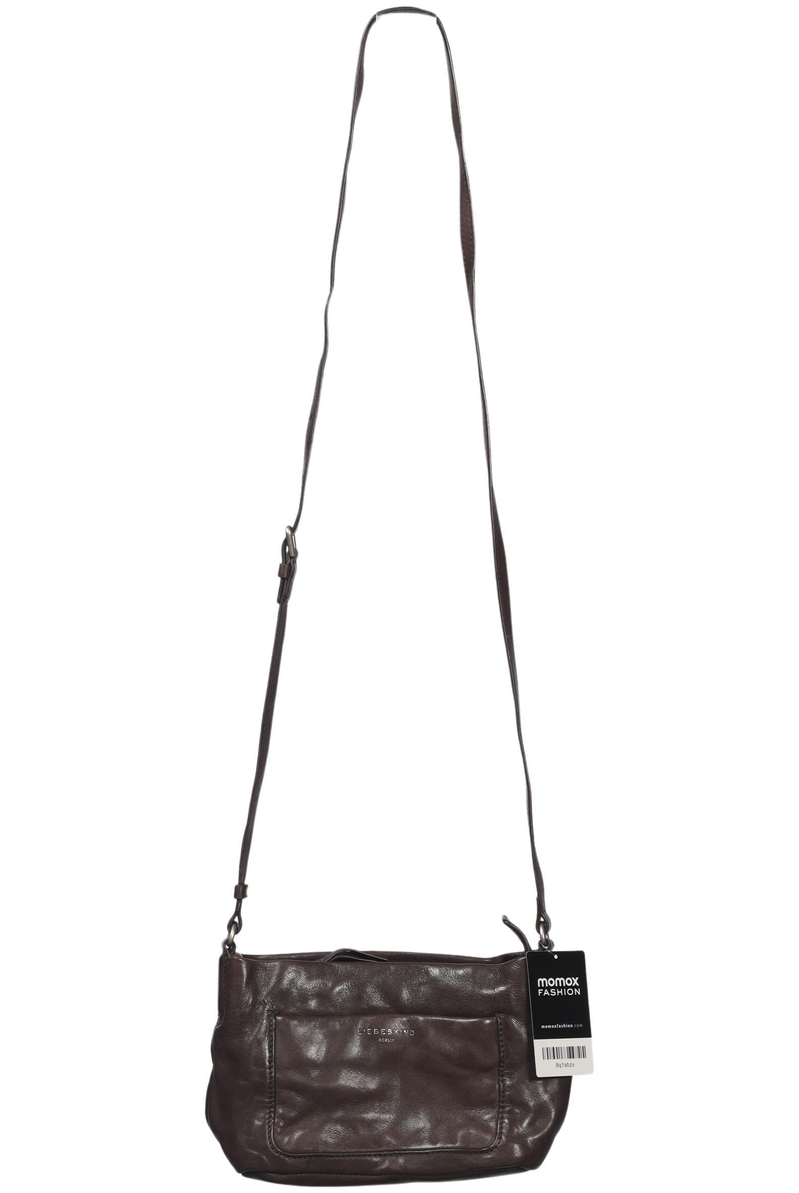 Liebeskind Berlin Damen Handtasche klein Leder, Gr. , Braun, kein / Etikett / Leder