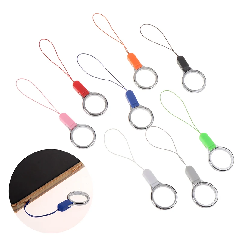 10 Stück Telefon Lanyard Schlüssel Telefone Ring gurte Keycord Lan yards Fingerringe Schlüssel bund Handy Zubehör