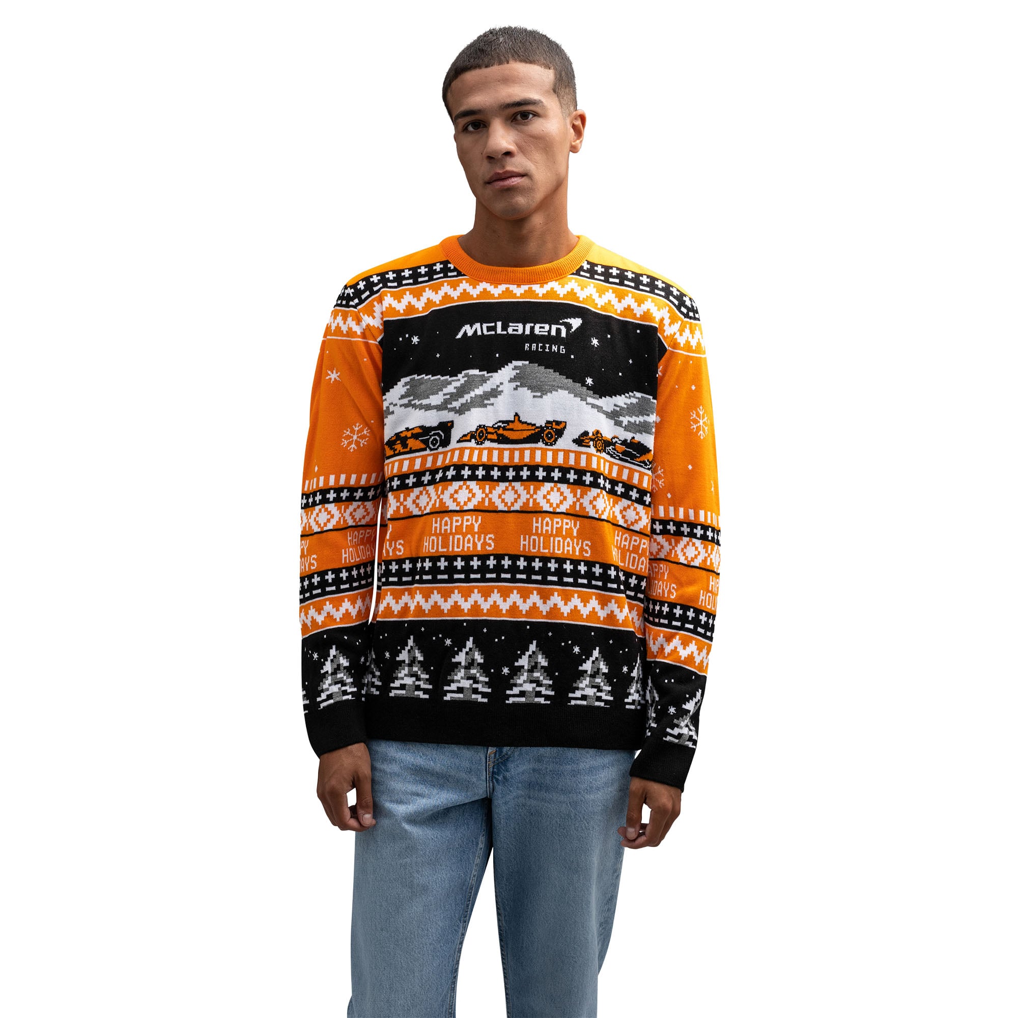 Pull de Noël McLaren - Homme Taille: L