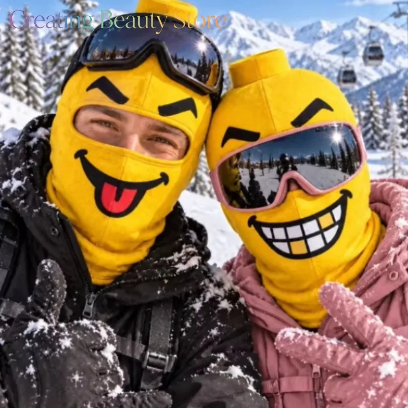 2027 Homme Brique Bizarre, Frites, Hamburger, Masque, Masque de Ski, Masque de Ski Tricoté Amusant avec Motifs Alimentaires - Aliexpress FR