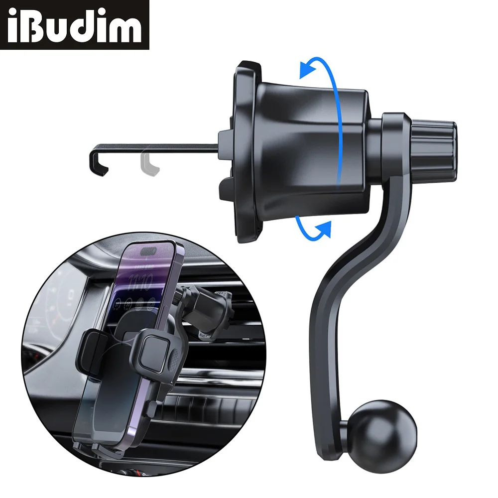 Auto Telefon Halter Basis Universal 17mm Kugelkopf Air Vent Haken für Auto Handy Ständer Halterung Auto Telefon halterung Zubehör