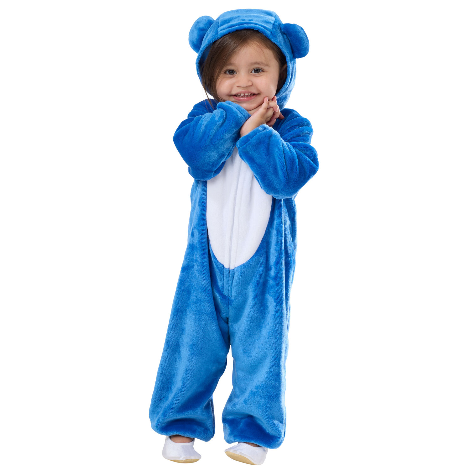 buttinette Déguisement bébé "Ours rigolo", bleu