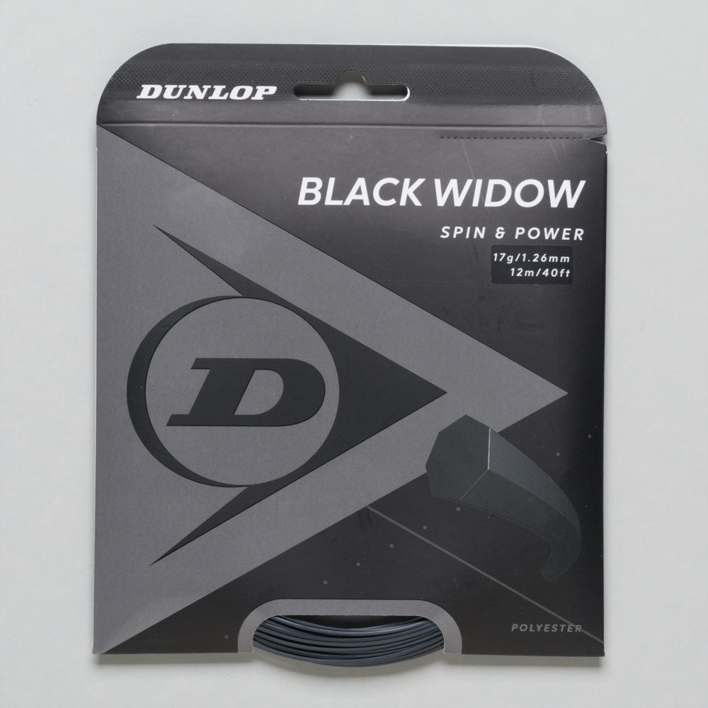 Dunlop Black Widow 17 Tennis String Packages