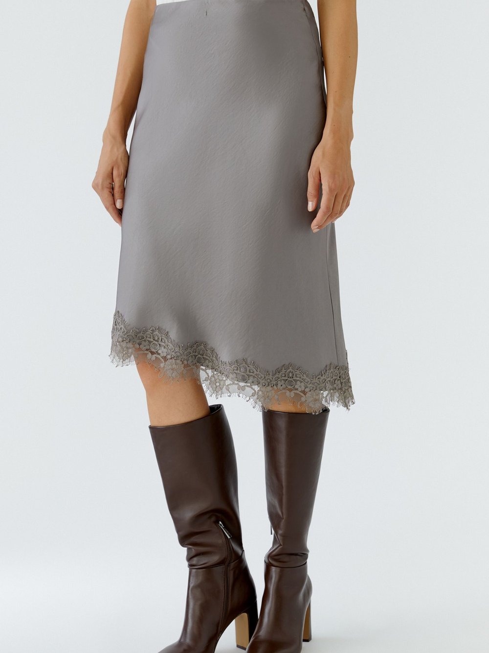 Oui Midirock Damen grau, 44