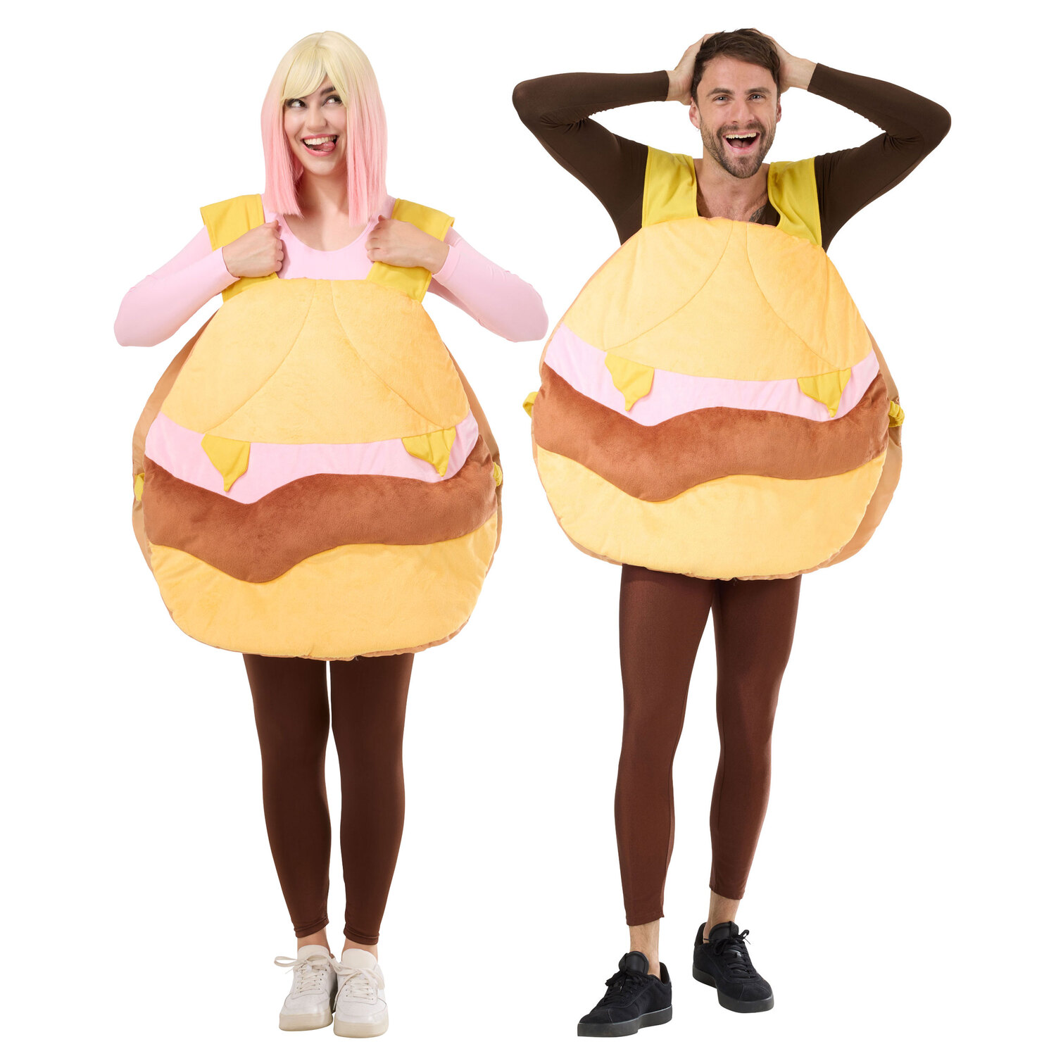 buttinette Déguisement "sandwich au Leberkäse"