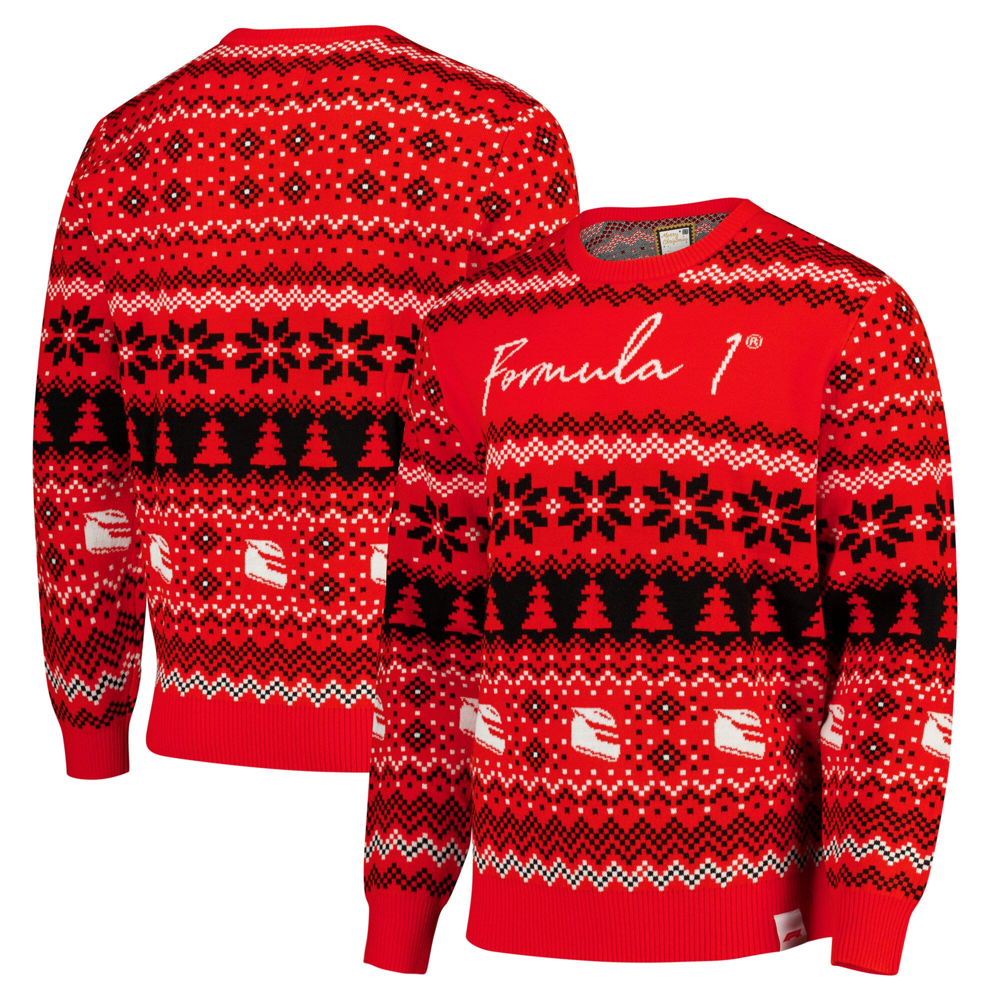 Pull de Noël Formule 1 Fair Isle - Homme Taille: XL
