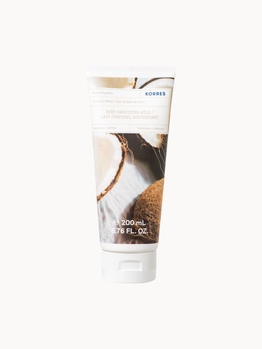 COCONUT WATER Glättende Körpermilch 200ml maritim, Vanille, cremig von KORRES Image