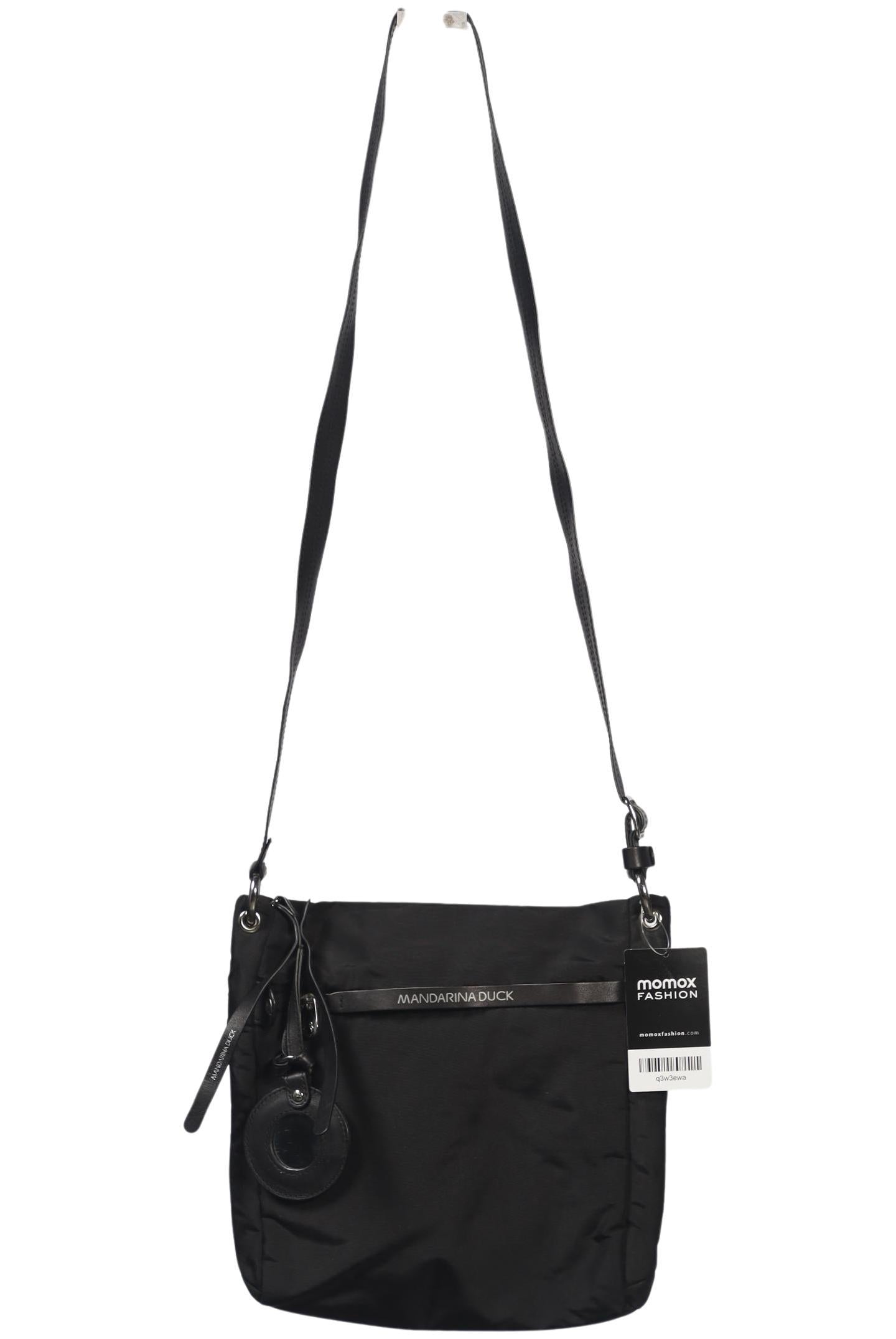 Mandarina Duck Damen Handtasche klein, Gr. , Schwarz, Synthetik / kein / Etikett