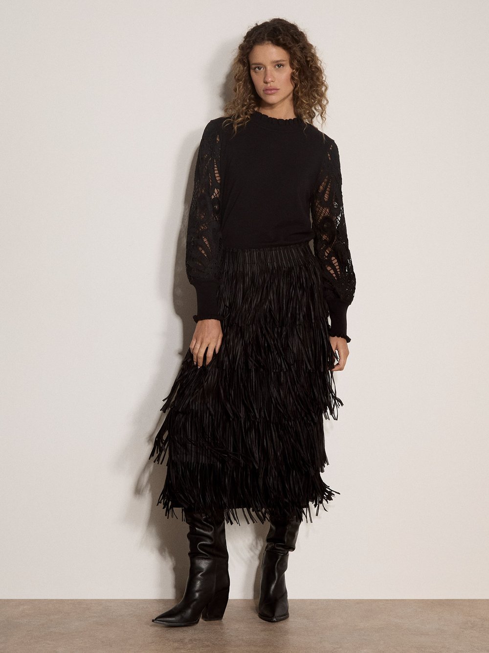Apricot Rock Damen schwarz, 38