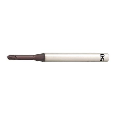 OSG HP419-0312 Carbide End Mill,1/32in dia,1/32in Cut L