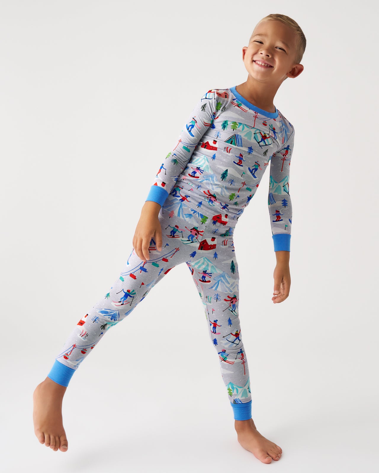 On The Slopes Two-Piece Pajama Set - 4T