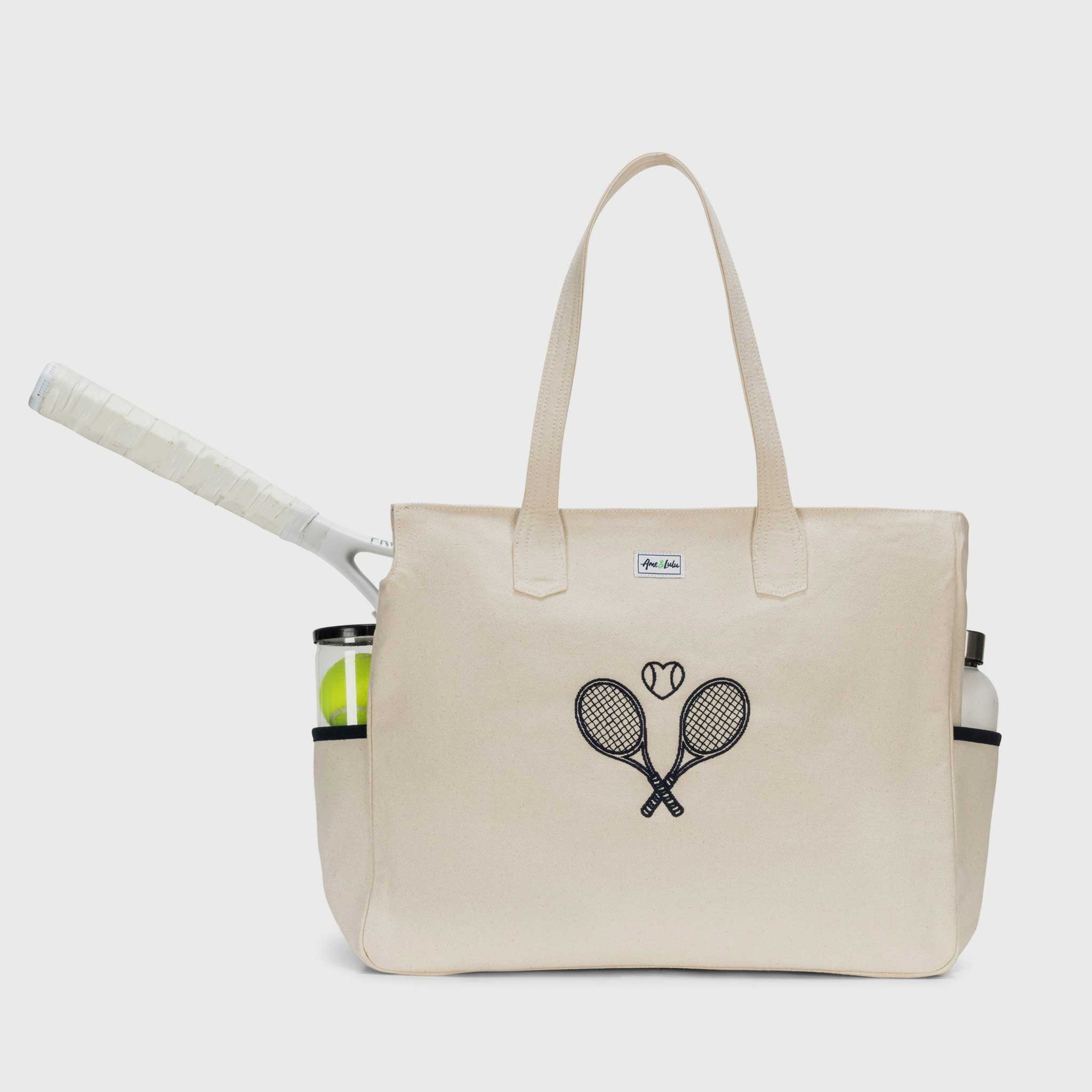 Ame & Lulu Love All Court Bag Tennis Bags Love Match Natural