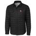 St. Louis Cardinals Cutter & Buck Rainier Shirt Full-Zip Jacket - Black
