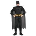 Rubie's Dark Knight Rises Costume, Mens Batman Muscle Costume Style 2, X-Large, CHEST 44 - 46", WAIST 36 - 40", INSEAM 33"