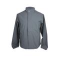 Ashworth Mens Plaid Rain Jacket - Dark Grey Large