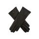 Dents Felicity Women's Silk Lined Leather Gloves BLACK 8