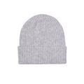 100% Cashmere Unisex Beanie Hat by Lona Scott, Grey