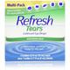 2.17 fl oz. Refresh Tears Lubricant Eye Drops, Moisture Drops for Dry Eyes. 4- .5 fl oz. Bottles and 1- .17 fl oz Bottle