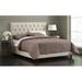 Skyline Furniture Standard Bed Upholstered/Metal in Black | 51 H x 56 W x 78 D in | Wayfair 541BEDPRMOTM