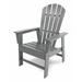 POLYWOOD® South Beach Casual Chair in Gray | 42.5 H x 26.5 W x 29 D in | Wayfair SBD16GY