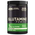 Optimum Nutrition Glutamine Powder, l-Glutamine Amino Acid Powder, Food Supplement Pre and Post Workout Shake, Unflavoured, 205 Servings, 1.05 kg