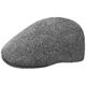 Kangol Unisex Seamless Wool 507 Flat Cap, Grey (Dark Flannel), M UK