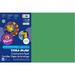 Tru-Ray Sulphite Construction Paper 12 x 18 Inches Holiday Green 50 Sheets