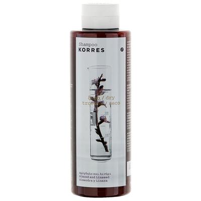 KORRES - Almond & Linseed für trockenes, strapaziertes Haar Shampoo 250 ml