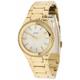 Guess Women's U12658L1 Gold Stainless-Steel Quartz Watch with White Dial