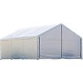 ShelterLogic SuperMax Enclosure Casing Side Wall Fabric in Gray | 114 H x 216 W x 480 D in | Wayfair 26780