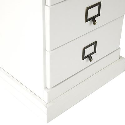 Riser - 2 1/4" Plinth Base for Credenzas - White, Corner Desk Addition Leg - Ballard Designs