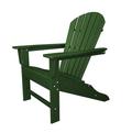 POLYWOOD® South Beach Outdoor Adirondack Chair in Green | 38.5 H x 31.25 W x 33.75 D in | Wayfair SBA15GR