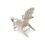 POLYWOOD® South Beach Outdoor Adirondack Chair in Brown | 38.5 H x 31.25 W x 33.75 D in | Wayfair SBA15SA