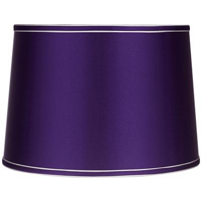 Sydnee Satin Dark Purple Lamp Shade 14x16x11 (Spid...