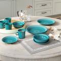 Fiesta Dinnerware 4-Piece Place Setting Set, Service for 1 in Green/Blue | Wayfair 831107