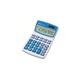 Rexel Ibico 210X Tischrechner (Batterie und Solarbetrieb) lichtblau/grau, 16,5 x 10,4 x 1,2 cm