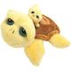 Li'l Peepers 14004 - Suki Plüschtier Schildkröte Pebbles mit Baby, 29.2 cm, gelb
