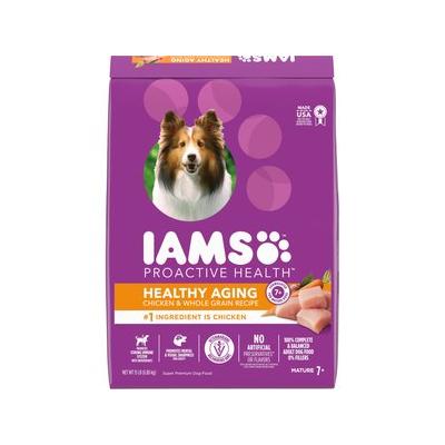 Iams Healthy Aging Mature 7+ Adult Real Chicken Dry Dog Food Real Chicken Dry Dog Food