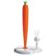 Alessi Bunny and Carrot ASG42 W - Design Kitchen Roll Holder in Thermoplastic Resin, White