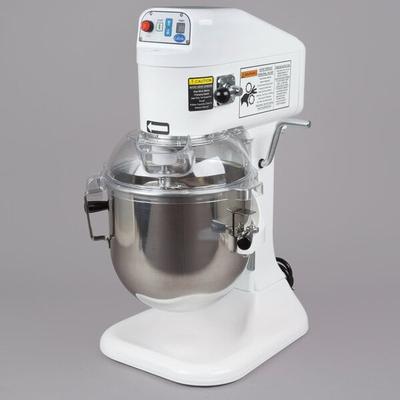 Globe SP08 8 Qt. Bowl Lift Countertop Mixer with Guard & Standard  Accessories - 120V, 1/4 hp