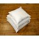 Littens - 4 Pack 24" x 24" Duck Feather Cushions Pads with 100% Down-Proof Cotton Casing - Heavy Filling Inners (60cm x 60cm)