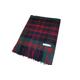 Modern Tartan Lambswool Throw Blanket MacDonald Clan Modern Sofa Blanket Travel Outdoor Blanket Plaid Wool Rug Throws for Sofas 142cm x 180cm