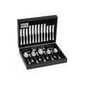 Arthur Price Classic Rattail 44 Piece Canteen for 6 with Solid Handled Knives and Cabinet