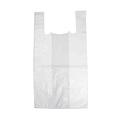 Venuscello® 2000 x Vest Style Carrier Bags White Plastic 13" x 19" x 23" Heavy Duty Carry Bags for Vegetables Fruits Groceries Shopping