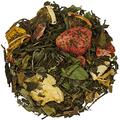 Simpli-Special Strawberry Pineapple Premium Green & White Loose Leaf Tea | Sweet Light and Refreshing | Hunan Province Green Tea and White Pai Mu Tan with Real Fruit Pieces | 500g in Resealable Pouch