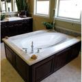 Hydro Systems Builder 72" x 42" Drop in Air Acrylic Bathtub Acrylic | 20.5 H x 72 W in | Wayfair BUI7242ATA-BON