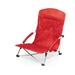 ONIVA™ Tranquility Folding Beach Chair Metal in Red | 30.1 H x 21.7 W x 25.1 D in | Wayfair 792-00-100-000-0