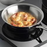 Tramontina Gourmet Prima Frying Pan Stainless Steel in Gray | 2.25 H in | Wayfair 80101/021DS